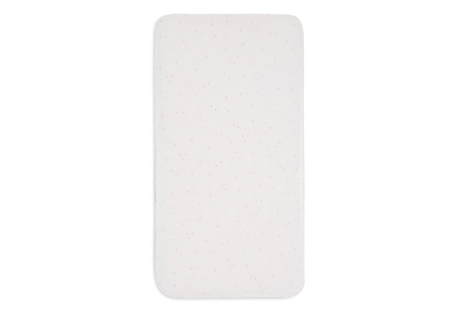 Jollein Hoeslaken Wieg Jersey Twinkling Wild Rose 40/50 X 80/90 Cm - Jollein - Babywinkel - 8717329388307