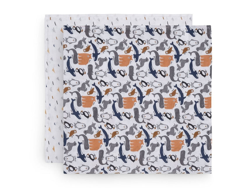 Jollein Hydrofiele Doek Polar 115x115cm 2st - Jollein - Babywinkel - 8717329357686