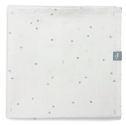 Jollein Ledikantlaken Twinkling Sea Green 120X150Cm - Jollein - Babywinkel - 8717329387157