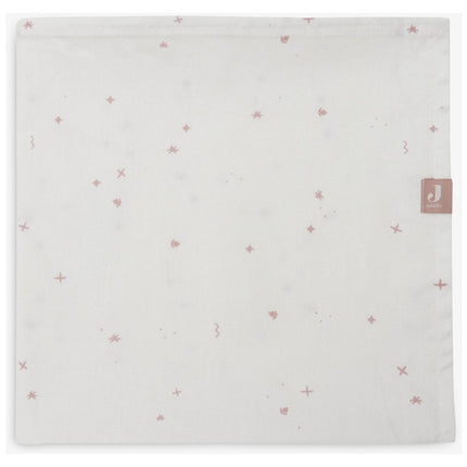 Jollein Ledikantlaken Twinkling Wild Rose 120X150Cm - Jollein - Babywinkel - 8717329387140