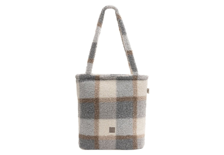 Jollein Luiertas Check Boucle Shopper - Jollein - Babywinkel - 8717329387676
