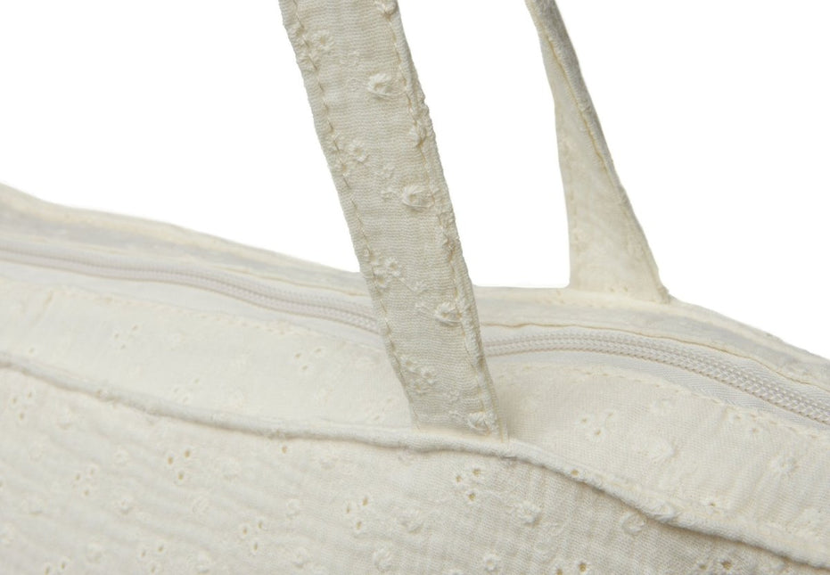 Jollein Luiertas Embroidery Ivory - Jollein - Babywinkel - 8717329366718