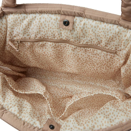 Jollein Luiertas Puffed Bag Biscuit - Jollein - Babywinkel - 8717329373631