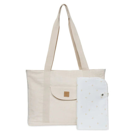 Jollein Luiertas Shopper Twill Natural koop je bij Babywinkel
