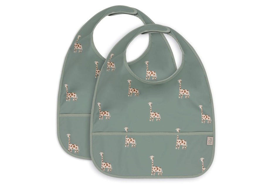 Jollein Slabbetje Waterprood Jungle Jambo 2St koop je bij Babywinkel