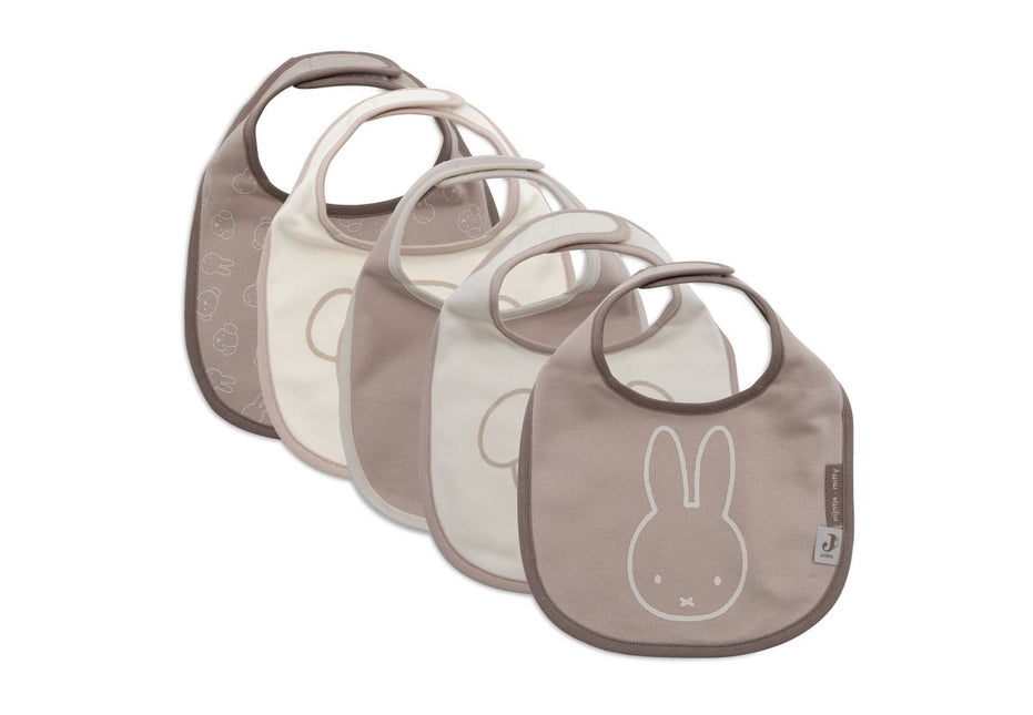 Jollein Slabbetje Waterproof Miffy And Friends 5St koop je bij Babywinkel