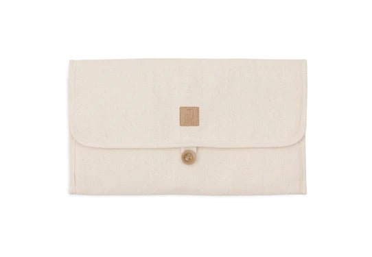 Jollein Verschoningsmat met Opbergvakken Twill Natural - Jollein - Babywinkel - 8717329380875