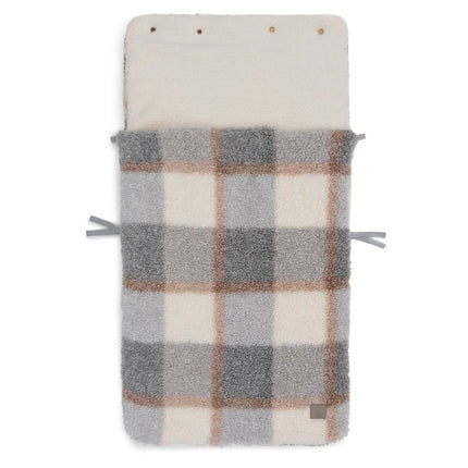 Jollein Voetenzak Check Boucle 0+ 3/5 Punts - Jollein - Babywinkel - 8717329387638