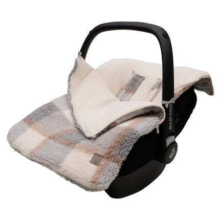 Jollein Voetenzak Check Boucle 0+ 3/5 Punts - Jollein - Babywinkel - 8717329387638