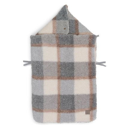 Jollein Voetenzak Check Boucle 0+ 3/5 Punts - Jollein - Babywinkel - 8717329387638