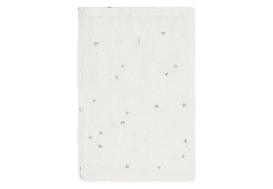 Jollein Washandje Twinkling Sea Green 15 X 20 Cm 3St - Jollein - Babywinkel - 8717329388123