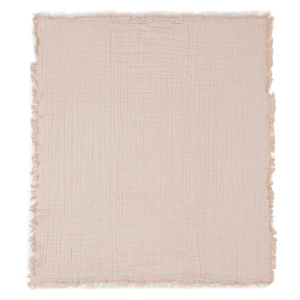 Jollein Wiegdeken Fringe Moonstone/Ivory 75X100cm - Jollein - Babywinkel - 8717329380899