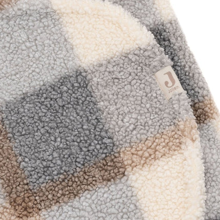 Jollein Wikkeldeken Baby Bunny Check Boucle - Jollein - Babywinkel - 8717329387669