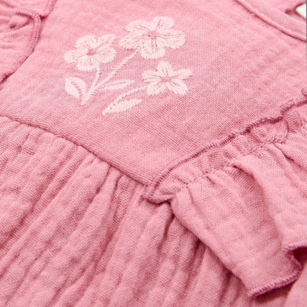 Jurk roze met broekje Pink Blush koop je bij Babywinkel