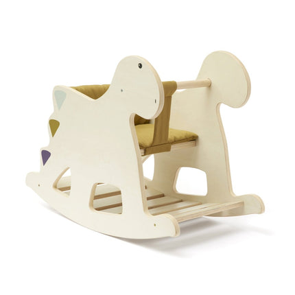 Kid's Concept Hobbelfiguur Dino Hout - Kid's Concept - Babywinkel - 7340028730484