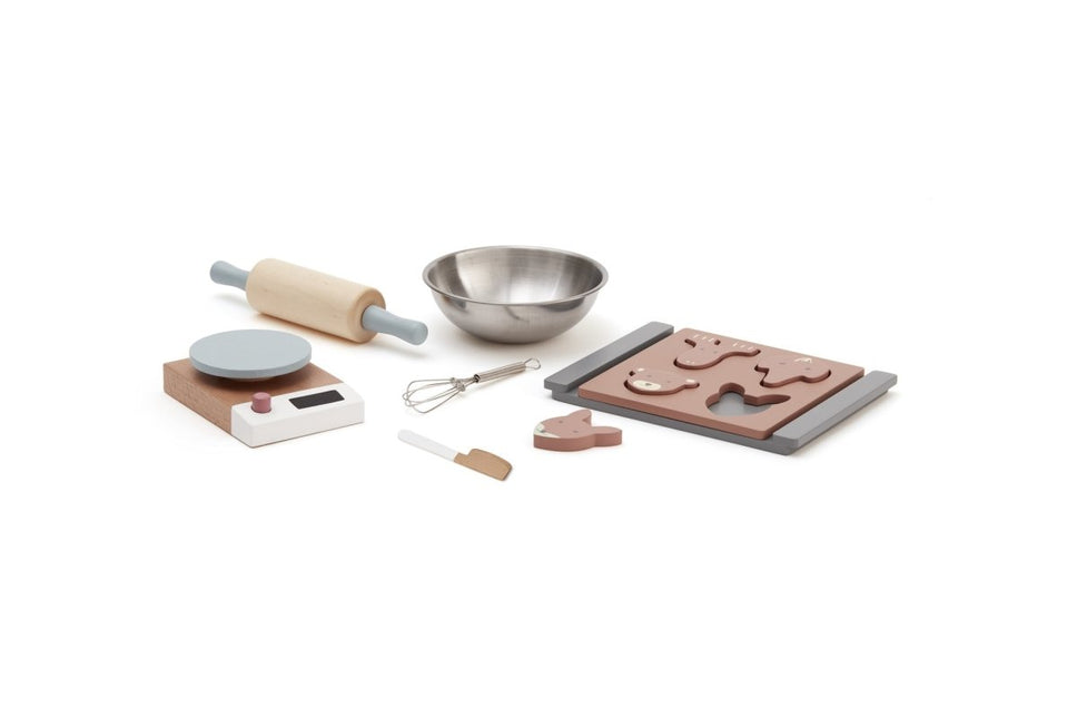 Kid's Concept Houten Speelgoed Bakset - Kid's Concept - Babywinkel - 7340028727767