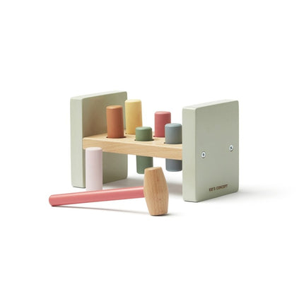 Kid's Concept Houten Speelgoed Hamerbank Edvin 20 x 10 x 12cm - Kid's Concept - Babywinkel - 7340028732570
