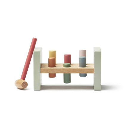 Kid's Concept Houten Speelgoed Hamerbank Edvin 20 x 10 x 12cm - Kid's Concept - Babywinkel - 7340028732570