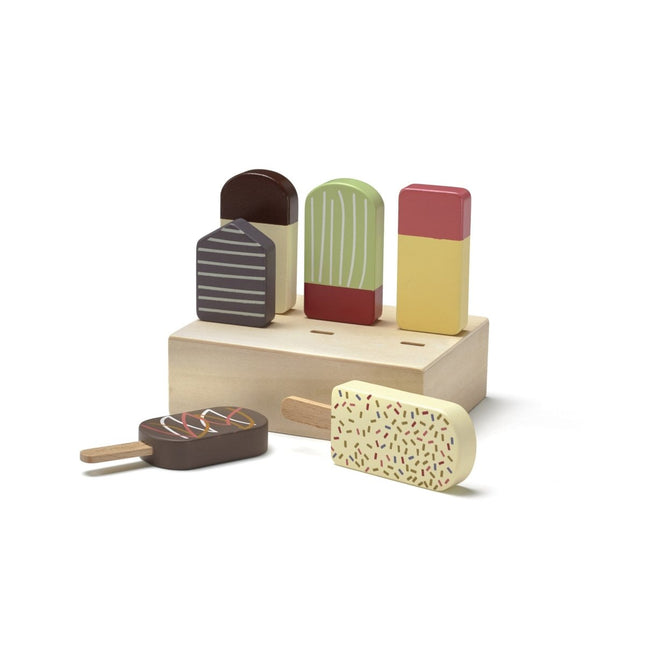 Kid's Concept Houten Speelgoed Ijslollies - Kid's Concept - Babywinkel - 7340028728443