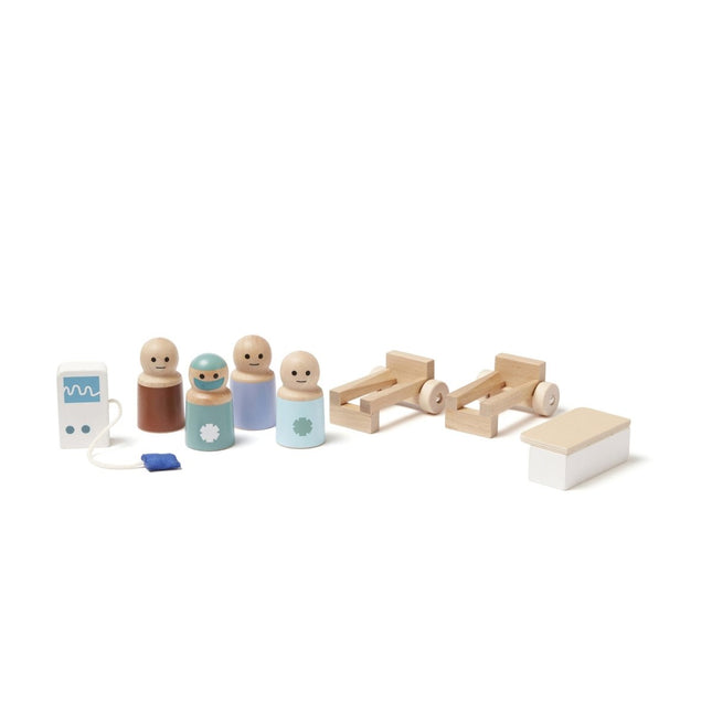 Kid's Concept Houten Speelgoed Ziekenhuis - Kid's Concept - Babywinkel - 7340028731443