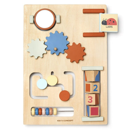 Kid's Concept Loopwagen Met Activiteiten Edvin Fs - Kid's Concept - Babywinkel - 7340028732556
