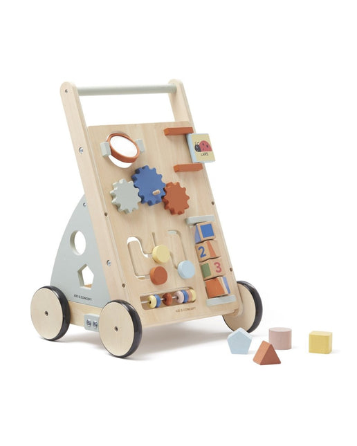 Kid's Concept Loopwagen Met Activiteiten Edvin Fs - Kid's Concept - Babywinkel - 7340028732556