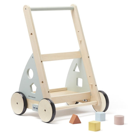 Kid's Concept Loopwagen Met Activiteiten Edvin Fs - Kid's Concept - Babywinkel - 7340028732556