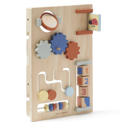 Kid's Concept Loopwagen Met Activiteiten Edvin Fs - Kid's Concept - Babywinkel - 7340028732556