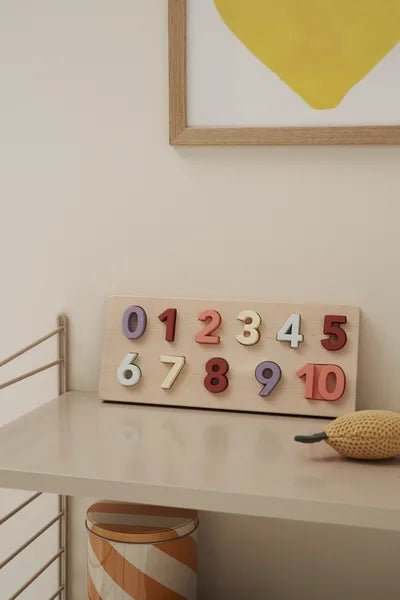 Kid's Concept Puzzel Cijfers 1 Tot 10 koop je bij Babywinkel