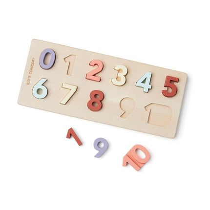 Kid's Concept Puzzel Cijfers 1 Tot 10 - Kid's Concept - Babywinkel - 7340028734529