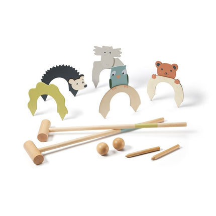 Kid's Concept Spelletje Edvin Croquet Set - Kid's Concept - Babywinkel - 7340028734871