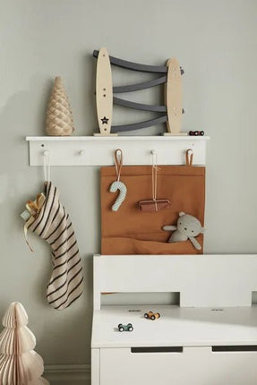 Kid's Concept Wandplank Star Wit met Haken - Kid's Concept - Babywinkel - 7340028731948