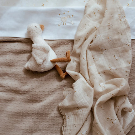 Drap-housse 70x140/150 - Lune & Étoiles