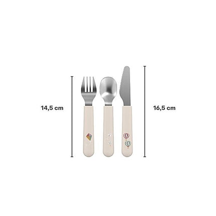 Kinderbestekset Mepal Mio 3 - delig - Sunshine & Rainbow - Babywinkel - 8720294048978