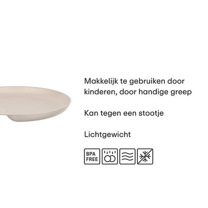 Kinderbord Mepal Mio - Sunshine & Rainbow - Babywinkel - 8720294048916