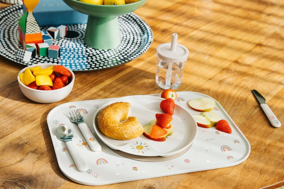 Kinderserviesset Mepal Mio 6 - delig - Sunshine & Rainbow - Babywinkel - 8720294048992