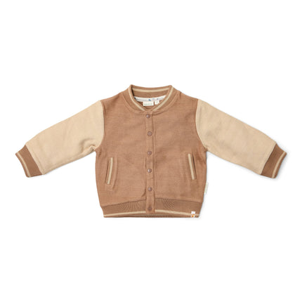 Cardigan en maille Marron/Taupe