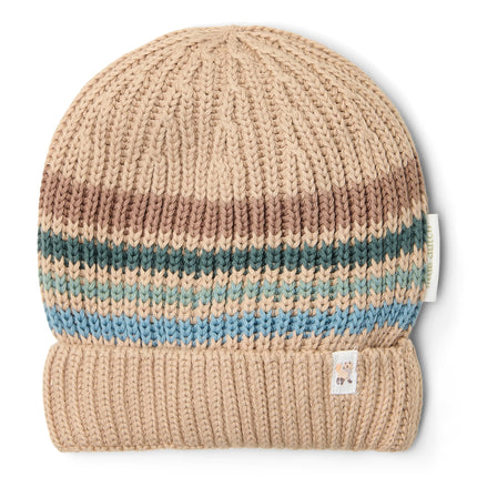 Bonnet tricoté Taupe