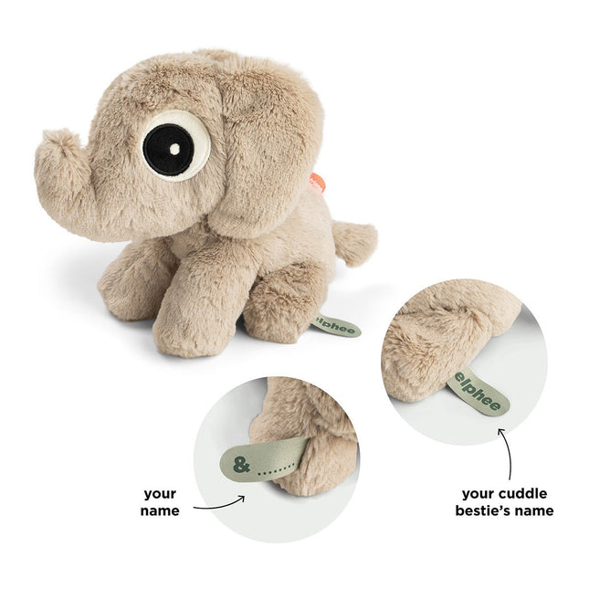 Knuffel bestie Elphee Sand 20 cm koop je bij Babywinkel