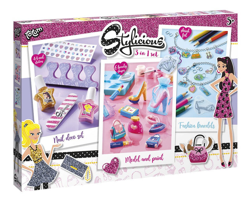 Knutselset Stylicious 3 - In 1 - Babywinkel - 8714274025752