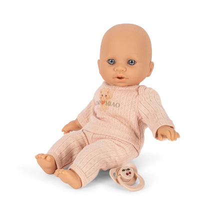Konges Sløjd Babypop Met Draagmand Ciao Miao Rose koop je bij Babywinkel