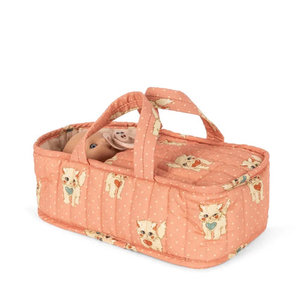 Konges Sløjd Babypop Met Draagmand Ciao Miao Rose koop je bij Babywinkel