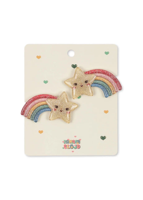 Konges Sløjd Haarspeldje Baby Regenboog 2St koop je bij Babywinkel