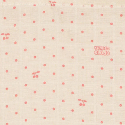 Konges Sløjd Hydrofiele Doek Gots Cherry Dot 3St koop je bij Babywinkel