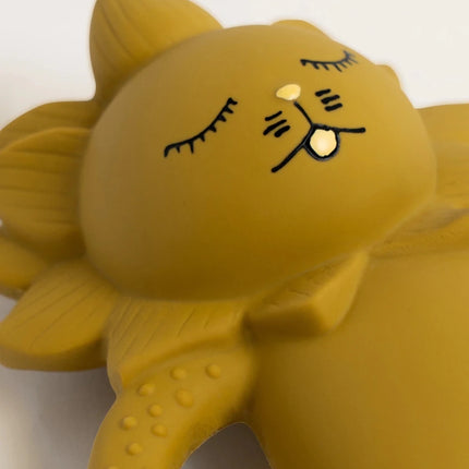 Konges Sløjd Leeuw Bijtring Mustard 13 x 10cm koop je bij Babywinkel
