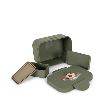 Konges Sløjd Lunchbox Groen/ Kick It koop je bij Babywinkel