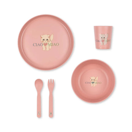 Konges Sløjd Serviesset Ciao Miao koop je bij Babywinkel