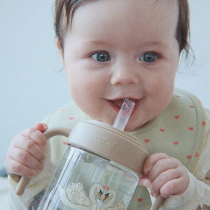 Konges Sløjd Slabbetje Coeur Golden/Coeur Lint 2St koop je bij Babywinkel