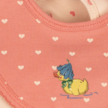 Konges Sløjd Slabbetje Coeur Lantana/Teddy Coeur 2St koop je bij Babywinkel