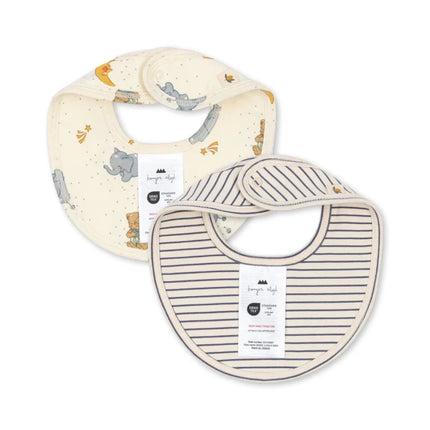 Konges Sløjd Slabbetje Stripe Como 2St koop je bij Babywinkel